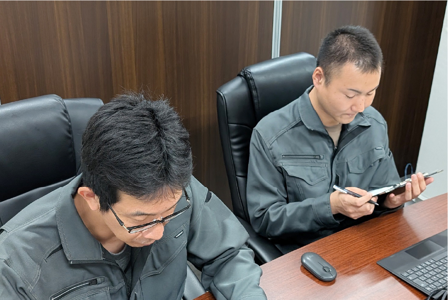 組合試験・現地調整